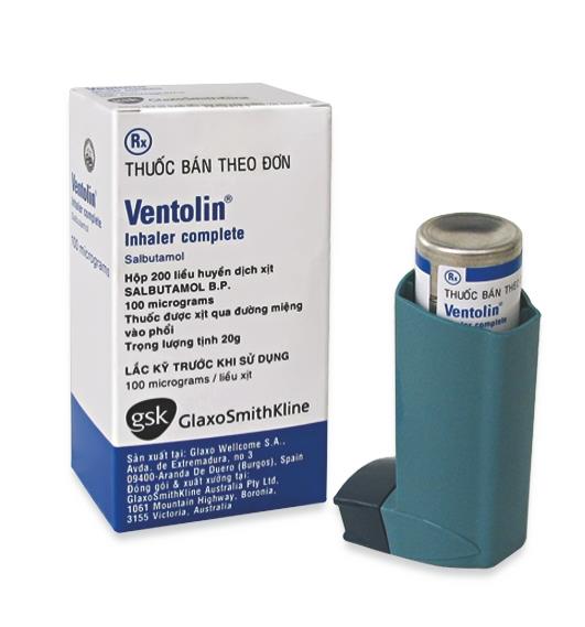 Ventoline Inhaler Xịt